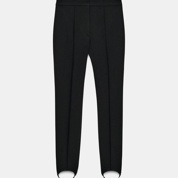 ZARA Stirrup Pant – Size L – NEW WITH TAGS - Black - Picture 7 of 9